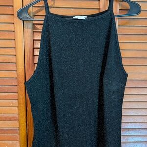 H&M Black Sparkle Camisole Top
